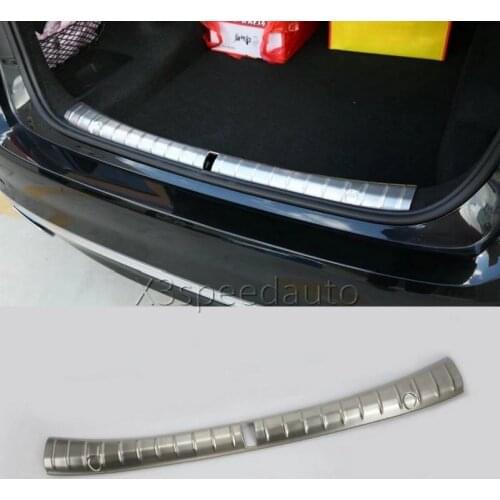 For BMW 5 Series G30 Inner Rear Bumper Protector Guard Sill Plate 1pcs Car-styling