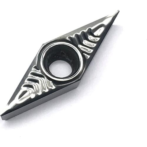 10PCS VBGT160402 AK H01 Aluminum Alloy Turning Blade Carbide CNC Lathe Tool Aluminum Alloy Wood Turning Tool