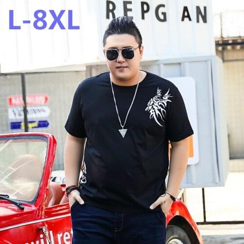 10XL 8XL 6XL 5XL 4XL fashion summer short t shirt men brand clothing cotton comfortable male t-shirt print tshirt men clothing