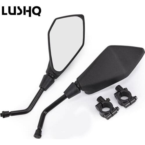 2019 cool Universal Round 7/8" 8mm 10mm Motorcycle side Rear Mirrors Cover For ktm 1290 super adventure honda msx kawasaki z800