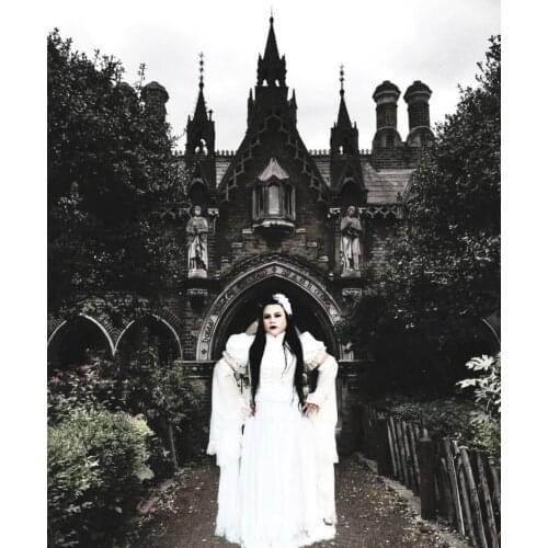 2020 New whit Vintage costumes 18th Duchess Retro medieval Renaissance Reenactment Theatre Civil war Victorian dress D-0926