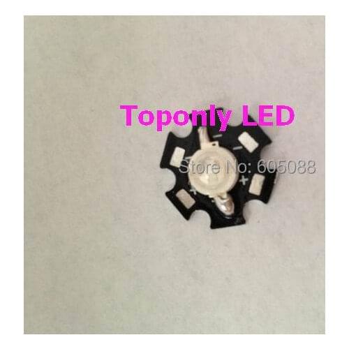 5w Bridgelux chips high power led diode beads lamp with pcb 460-470nm blue color DC3.4-3.8v 1400mA 90-100lm DHL free shipping