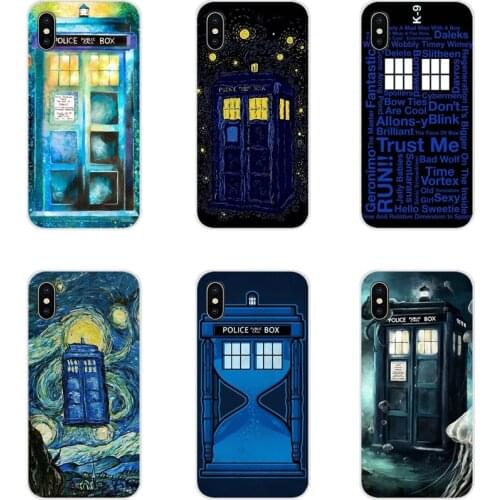 For Samsung Galaxy J1 J2 J3 J4 J5 J6 J7 J8 Plus 2018 Prime 2015 2016 2017 Tardis Bad Wolf doctor who Telephone Cell Phone Covers