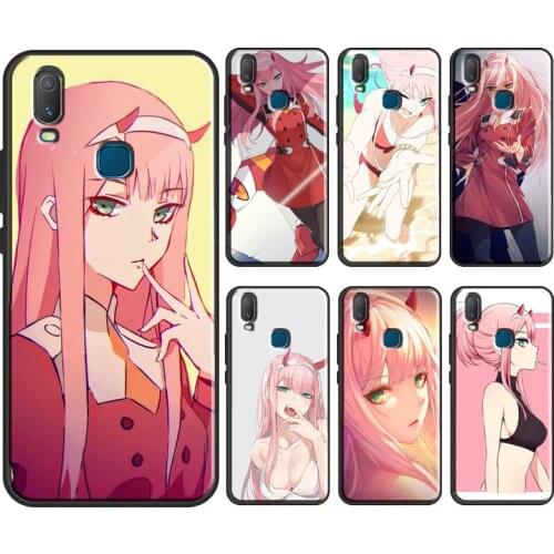 Zero Two Darling in the Franxx Phone Case For Vivo Y1S Y11 2019 Y12 Y15 Y17 Y19 Y20 Y30 Y50 Y91C V17 Neo V20 SE Cover