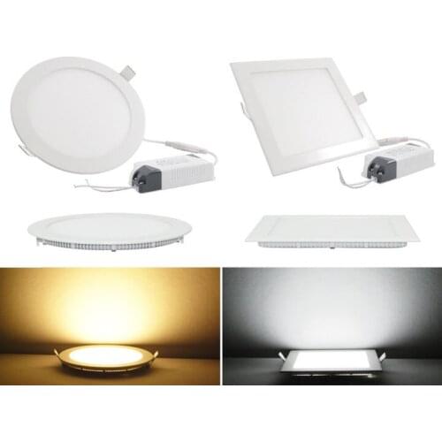 Energy saving 220v led square panel light lamp 3w warm white pure white decration for home