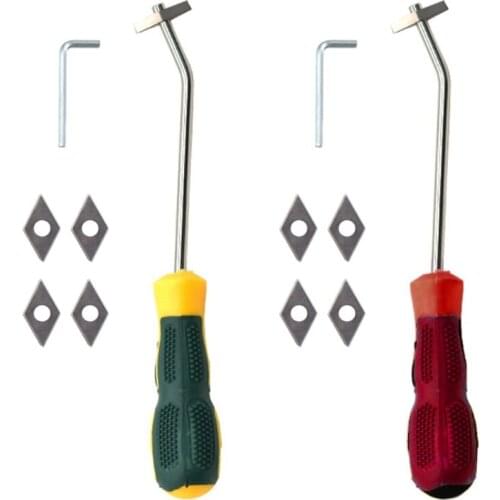 Grout Remover Tool Sturdy Angled Grout Scraping Rake Tool Tile Cleaner Tile Cleaning Tool for Home Use LX0D