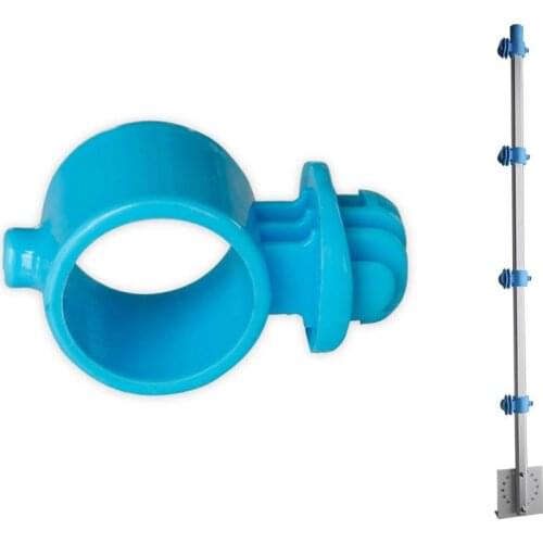 100PCS Fence Ring Insulators Electronic Fence Accessories Wood Post Polyrope Bearing Rod Insulator for Electric Fence