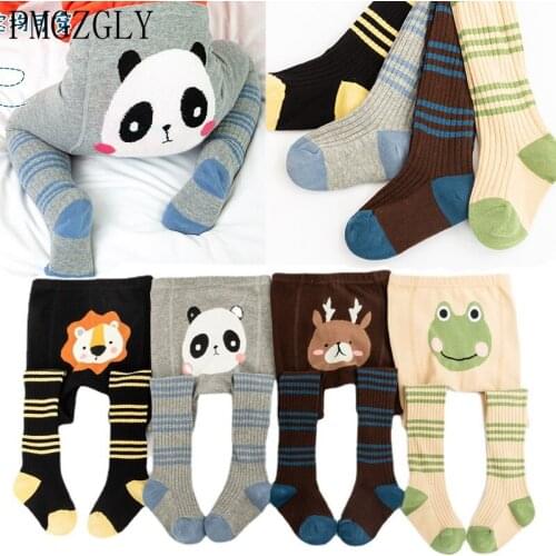 Baby Girl Tights Child Girls Cartoon Rabbit Bear Stockings Baby Autumn Winter Warm Cotton Pantyhose Children Girl Clothes 0-5T