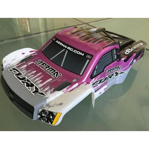 ARRMA 1/10 off road short course car body for HPI blitz Flux HB10SC 727 vcar A10