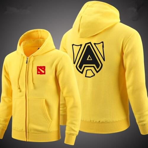 MOLLYGAN Men's Zip Hoodies