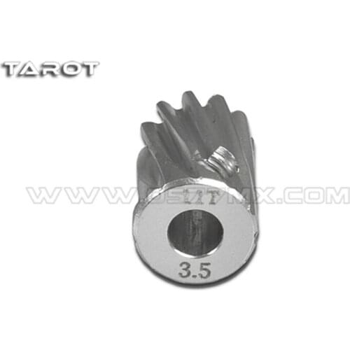 Tarot 11T 3.5mm Motor Slant Thread Gear for Trex 450 helicopter