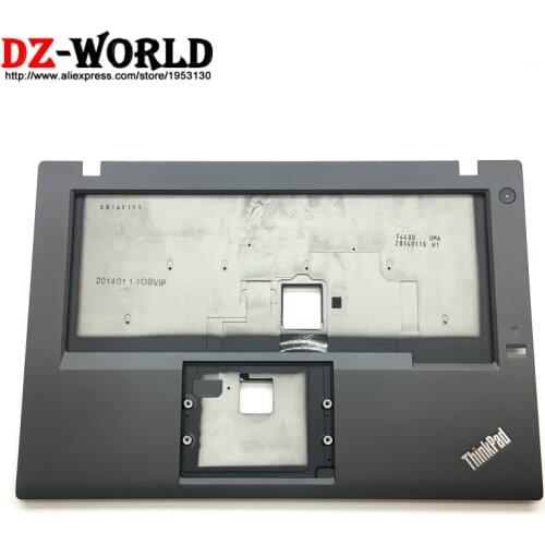 New Original for ThinkPad T440 Keyboard Bezel Palmrest Cover UMA w/o Touchpad with Fingerprint Hole 04X5467 04X5471 AM0SR000100