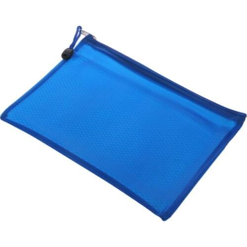 2021 New Document Bag A5 Zipper File Pocket Storage Organizer Office School Waterproof