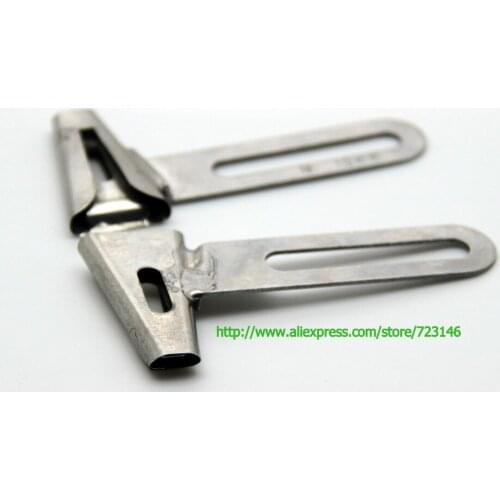 NEW F342 JinLei 406 Belt loop Folder for Belt Loop Machine with cutter JinLei hemmer used for 2 or 3 needle Cover Stitch Machine