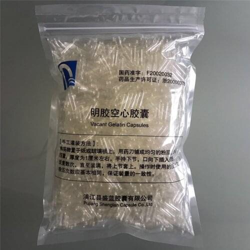 1000Pcs Empty Gelatin Capsule Gelatin Capsule Empty Hard Gelatin Capsule Clear Kosher Gel For Medicine Pills Refill Storage