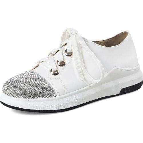 Age season in the spring of 2018 the new leisure diamond students with large size 40-18326, 43 female shoes