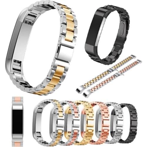 Stainless Steel Replacement Watch Band Strap Bracelet for Fitbit Alta / Fitbit Alta HR