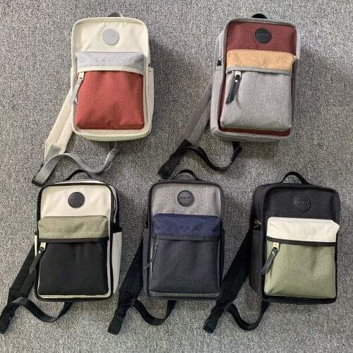 A4 Size Shoulder Bag 5 Color School Backpack for Boys and Girls Fashion Teenage School Crossbody Bag Portable Little Backpack