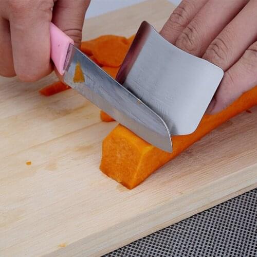 Stainless Steel Finger Protector Gadget Cutting Vegetable Must Haves Finger Guard Kitchen Tools Safe Slice Knife Keukenhulpjes