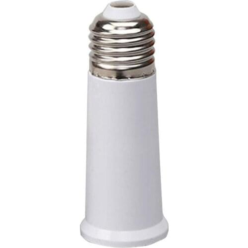 1PCS E27 To E27 9mm Extension Base LED Light Lamp Bulb Adapter Socket Converter CFL Light Bulb Lamp Adapter Bulb Lamp Holder