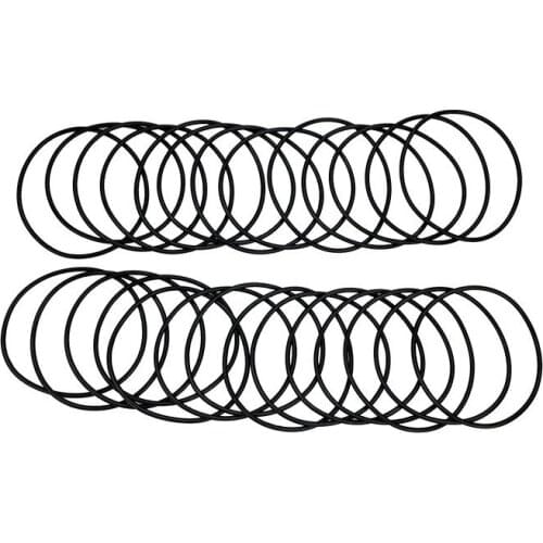 100Pcs Black "O" Type Sealing Rubber Ring Gaskets 31/32/33/34/35/36/37/38/39/40 *2 MM