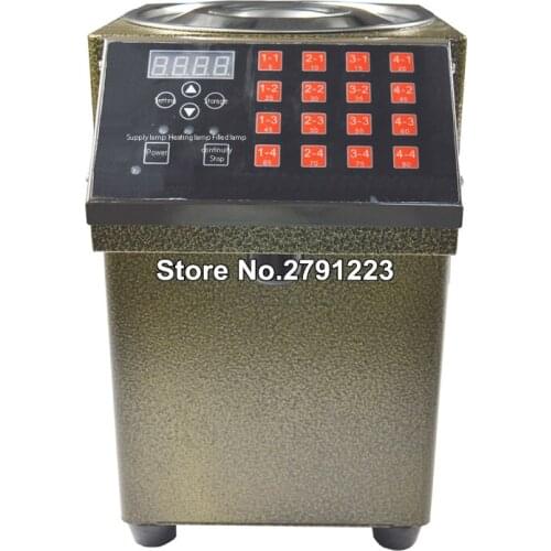 220V 16 grid Fructose Quantitative Dispenser Fructose Machine Automatic Fructose Dispenser Syrup dispenser for coffee/Bubble tea