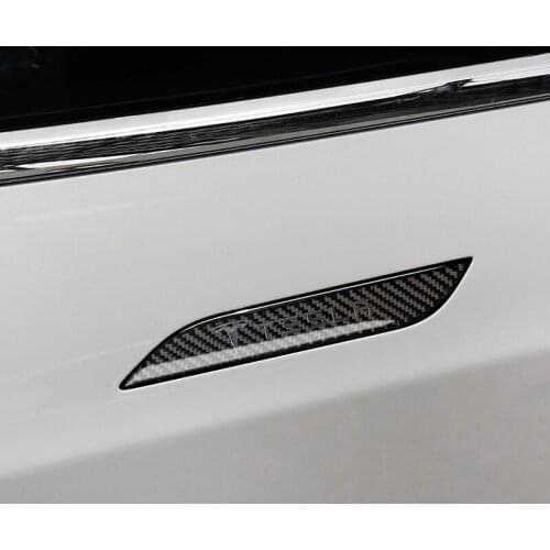 Door Handle Decorative Sticker Car Stickers For Tesla Model S Car Exterior Modified Accessories