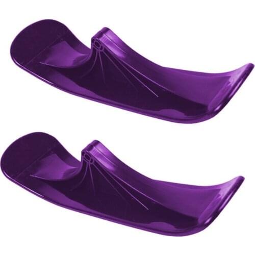 Multifunctional Childrens Ski Sleigh Accessories Wheels Snow Scooter Ski Board Dual-use Ski Two-in-one Scooter Two