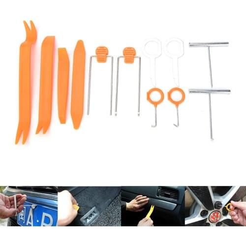 12PCS Auto Car Disassembly Install Navigator Pry Screw Cap Panel Removal Repair Kit Set Radio Door Trim Dash Remover Tools