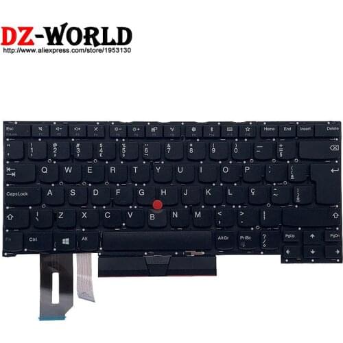 New Original BR Brazil Keyboard For Lenovo Thinkpad T490S T495S Laptop Teclado SN20R66010