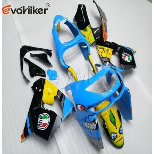 ABS Plastic fairing for ZX9R 1998 1999blue yellow ZX 9R 98 99 motorcycle panels Body Kit H2