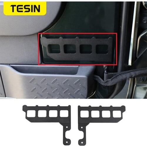 TESIN Stowing Tidying for Jeep Wrangler Car Front Door Storage Rack Shelf for Jeep Wrangler JK 2007 2008 2009 2010 Accessories