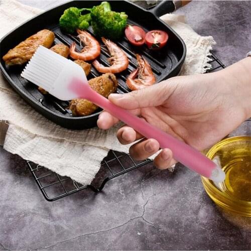 Silicone Basting Pastry Brush Oil Brushes For Cake Bread Butter Baking Tools Kitchen Safety BBQ Brush Barbeque Grill Tool