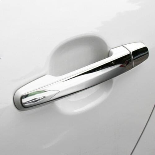 For Toyota Highlander XU20 Kluger 2001 2002 2003 2004 2005 2007 Srainless Steel Door Handle Cover Trim Set Sticker Car Styling