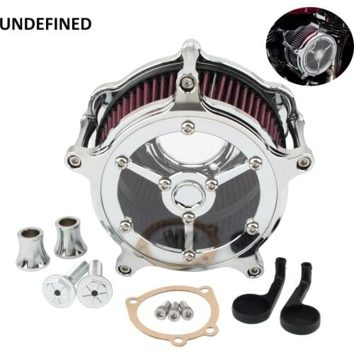 Air Filter Transparent Cover Motorcycle Air Cleaner System Intake for Halrley Sportster XL883 XL1200 48 72 Iron 883 1991-2020