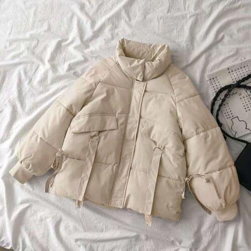 Women Filling Cotton Jacket Autumn And Winter Casual Style Woman Parkas Female Coats