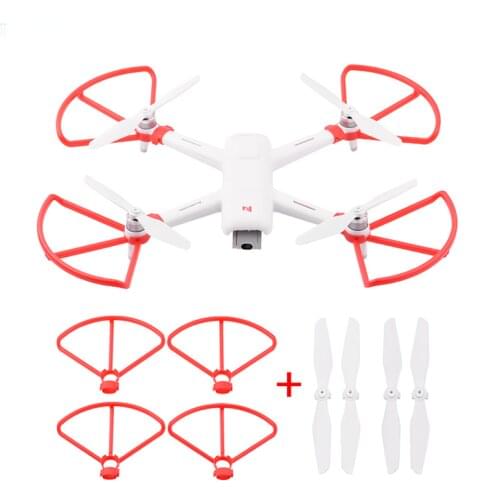 4 pcs Propellers for Fimi A3 Propeller Guard Protective Ring Protector Props Blades For Fimi Drone RC Quadcopter Accessories