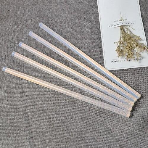 7mm transparent Hot glue stick, 7x100mm/150mm/300mm , used for hot glue gun, high viscosity, fast bonding, DIY industrial