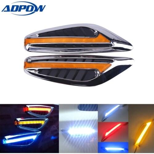 Car Styling Steering Auto Led Light Turn Signals Fender Side Lamp DC 12V Side Lights Marker Turn Signal Light