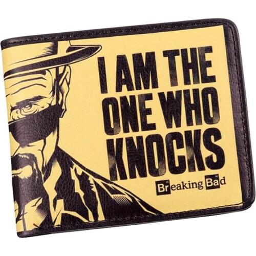 Breaking Bad WALLET NEW Men PU Leather Credit Card Holder Wallet Bifold ID Cash