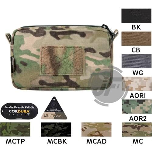 Emerson Tactical Utility Accessories Pouch MOLLE Hook & Loop EmersonGear Two Way Attach 7" x 4" x 1 1/2" Horizontal Military Bag