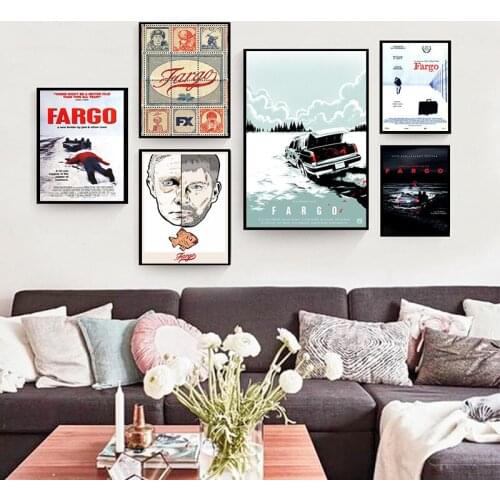 Fargo TV Series Nordic Prints Poster Modular Canvas Pictures Painting Home Decoration Living Room Wall Art