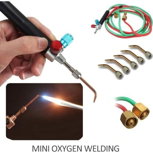 Mini Gas Torch Oxygen Welding Soldering Tool Kit Portable Oxygen-Acetylene Welding For Platinum Metal Stainless Steel