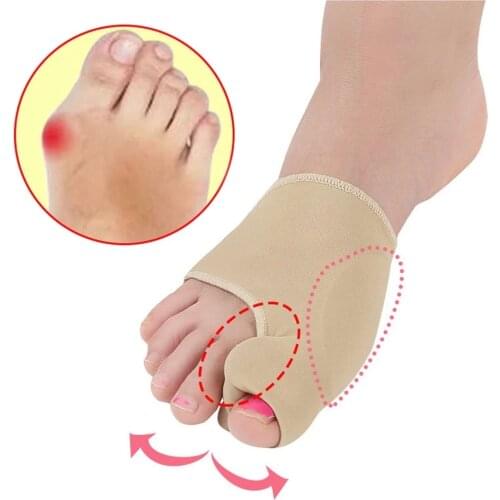 Bunion Corrector Hallux Valgus Foot Pedicure Sock Bone Thumb Toe Separators Correction Splint Foot Straightener Updated Version