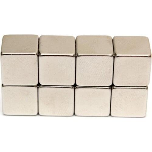 10x10x10mm N50 Rare Earth Magnets 10mmx10mmx10mm Block Cubic Square Super Strong Neodymium Magnets 10*10*10mm Permanent Magnets