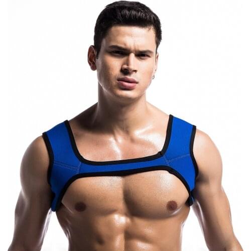 Neoprene Mens Fitness Brace support shoulder Protection Stomach Muscles Practice Shoulder Protector neoprene harness