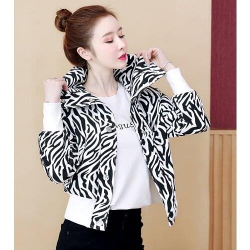 2021 New Spring Net Red Baseball Uniform Women Leopard Print Style All-Match Loose Female Jacket Ladies Short Outcoat Thin W21