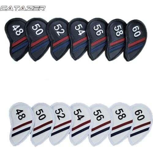 New HYDER CUP Golf Wedges Headcover PU Golf Sand Wedge Set Head Covers 48/50/52/54/56/58/60degree 2 Colors