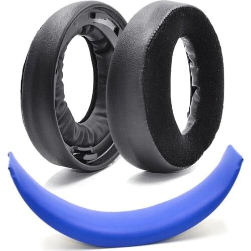 Ear Pads Cushion Headband Pads Cover for Sony Play Station Gold Wireless CECHYA-0083 Stereo 7.1 Virtual Surround Headphone
