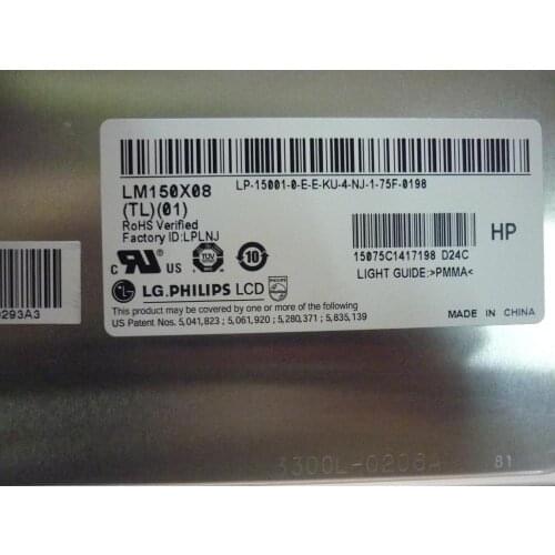 Original new LM150X08(TL)(01) industry screen warmly for 1 year